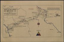 Advance of the 5th Armored (Victory Division) Rhine River to the Elbe in Germany, March 31, 1945 - April 23, 1945